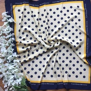Carolina Herrera silk scarf